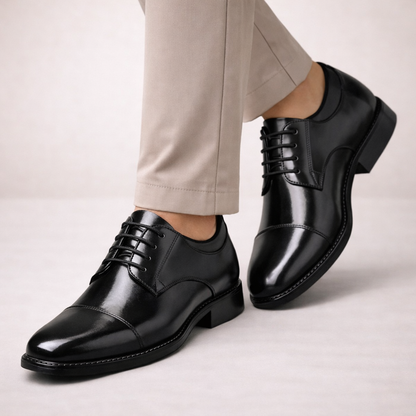 Lorenzo Heren Oxford Schoenen Elegante Leren Lakskoenen