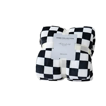Dazzluxe Plaid Flanel Dekbed Zacht en Warm