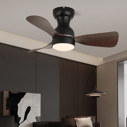 Moderne Plafondventilator met Geïntegreerde LED-Verlichting Ø70 cm – Stilte & Stijl