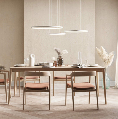 LED Hanglamp Ringen Zwart Wit Goud Dimbaar 70W Aluminium Modern