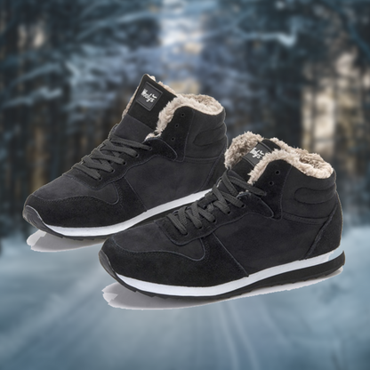 Heren Winterschoenen Warm en Waterdicht met Bontvoering