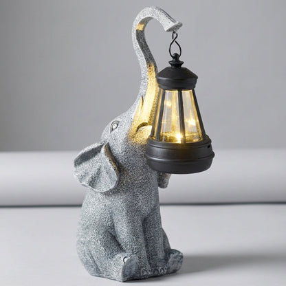 Tuinlamp Olifant Solar LED Automatisch Buiten Decoratie Tuin Terras Weerbestendig Zonne-energie Tuinfiguur Sfeerverlichting