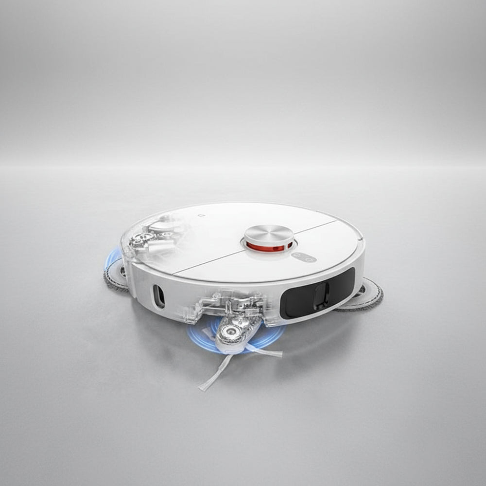 Compacte Robotstofzuiger met AI Navigatie voor Tapijt Parket Laminaat