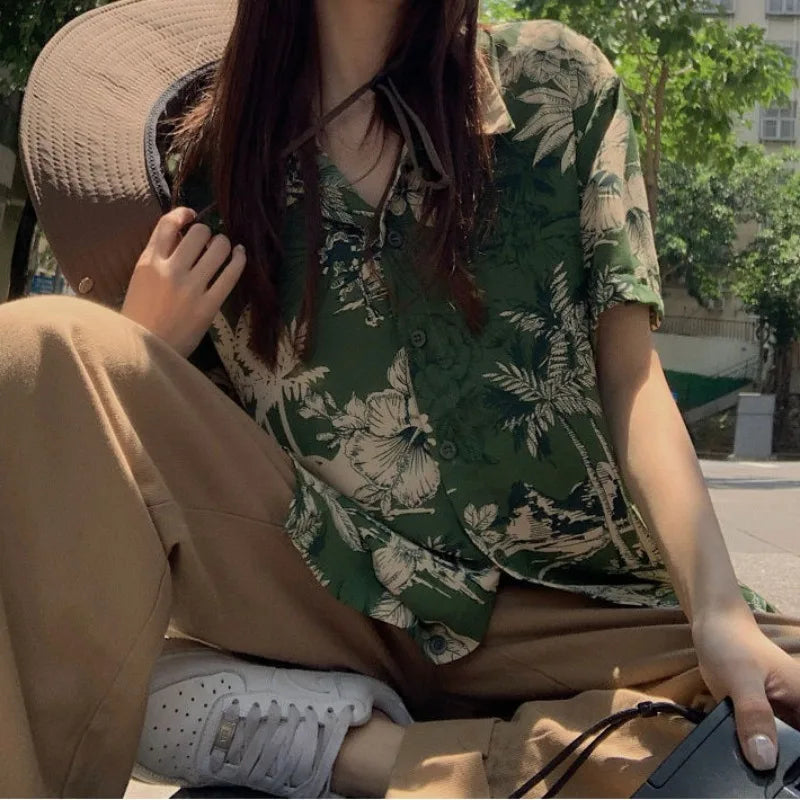 Zomer Blouse Luchtige Vrouwelijke Jurk