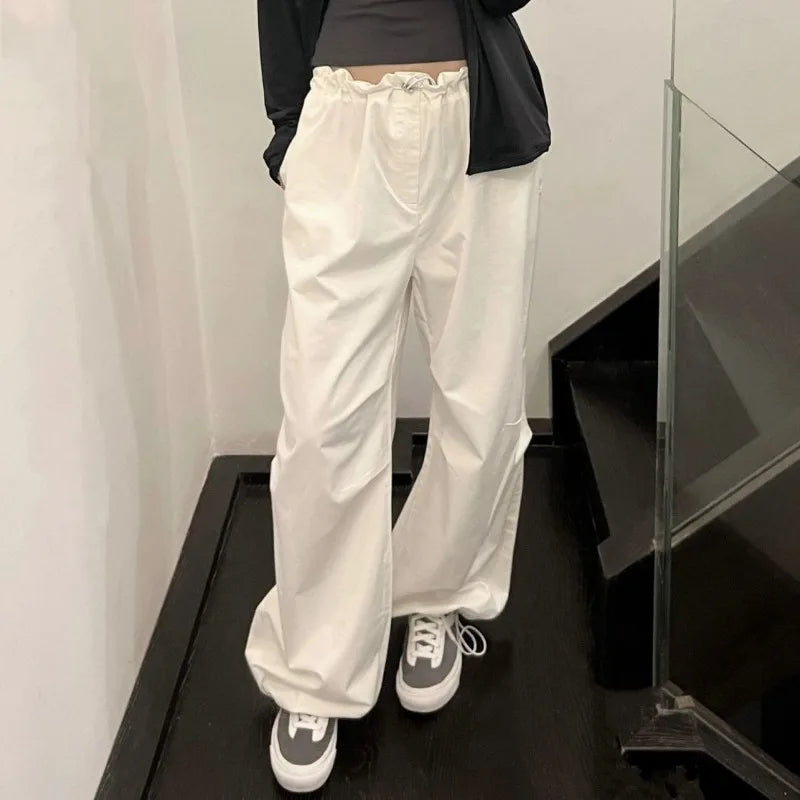 Witte Damesbroek Casual Basic Stijl