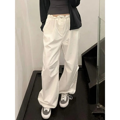 Witte Damesbroek Casual Basic Stijl