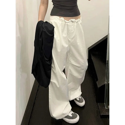 Witte Damesbroek Casual Basic Stijl