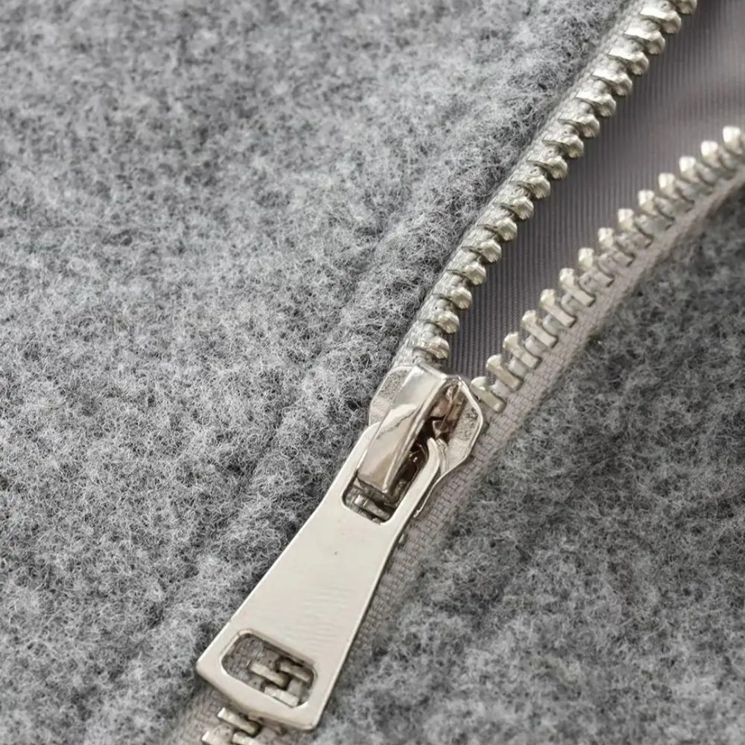 Korte Jas Met Ballonmouwen Delfina Stijl