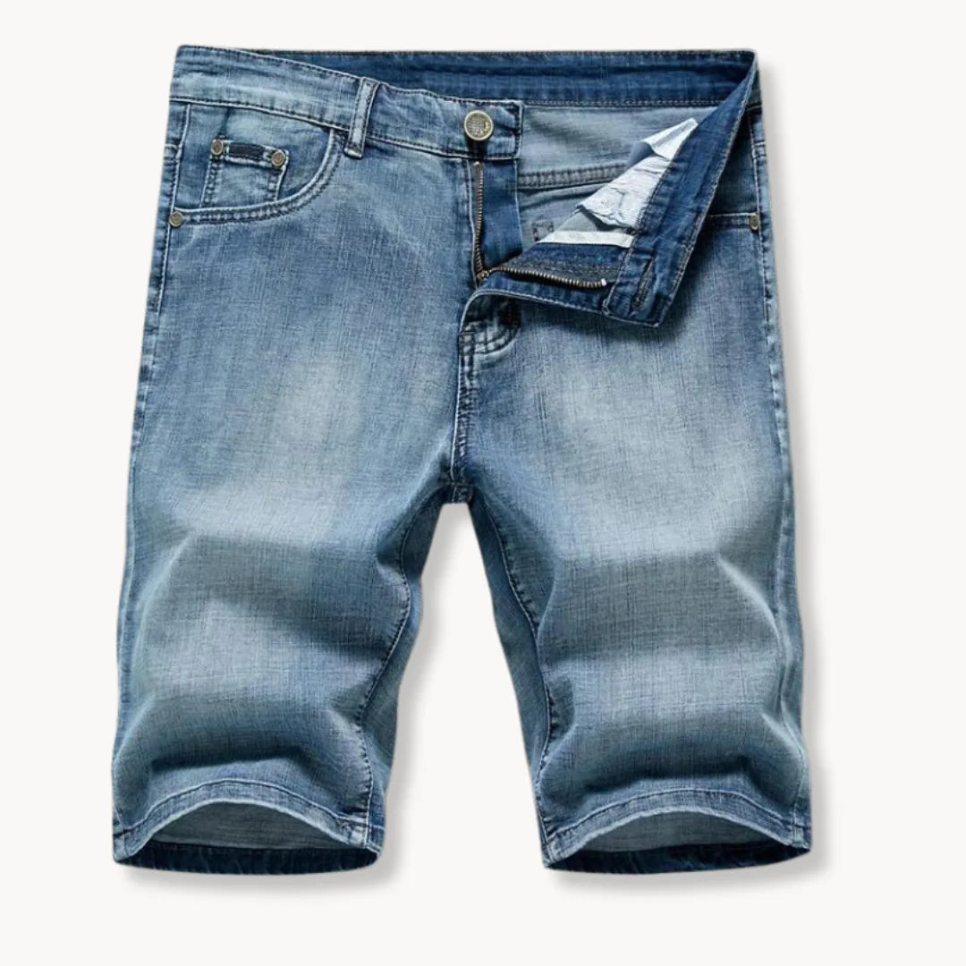 Dames Denim Shorts Kort Met Rits Sluiting - StudioMarella