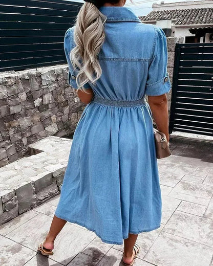 Denimjurk Sue | Stijlvolle Casual & Avondoutfit 1