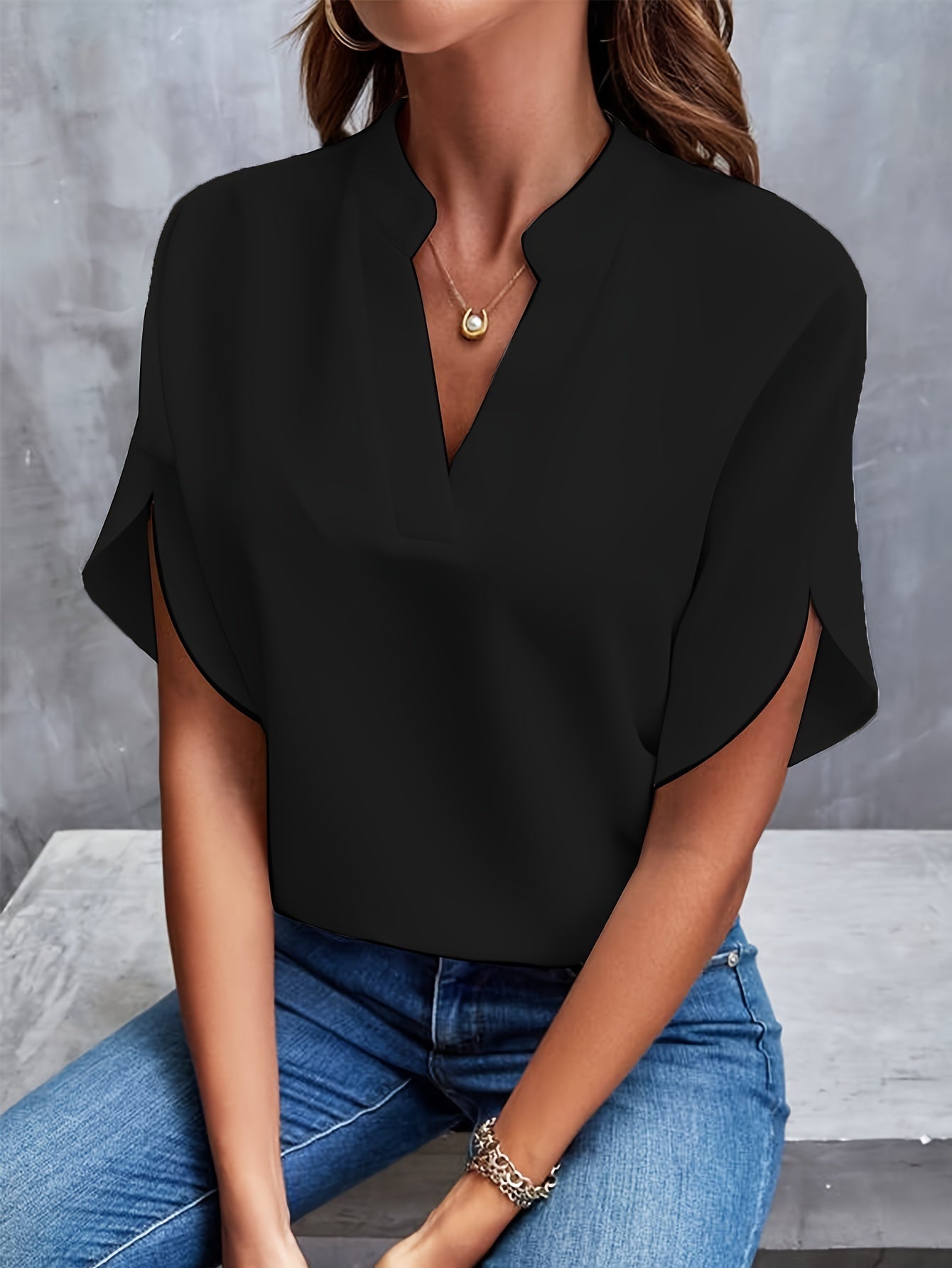 Lichtgewicht Dames Blouse Elegante Zomerkleding