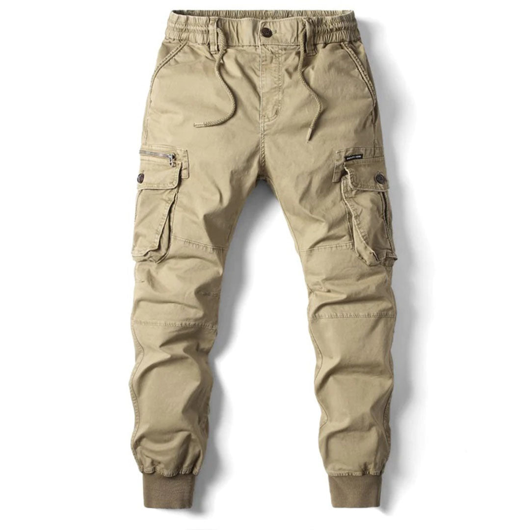 Joggingbroek Heren Comfortabel Cargo Model Zwart - StudioMarella