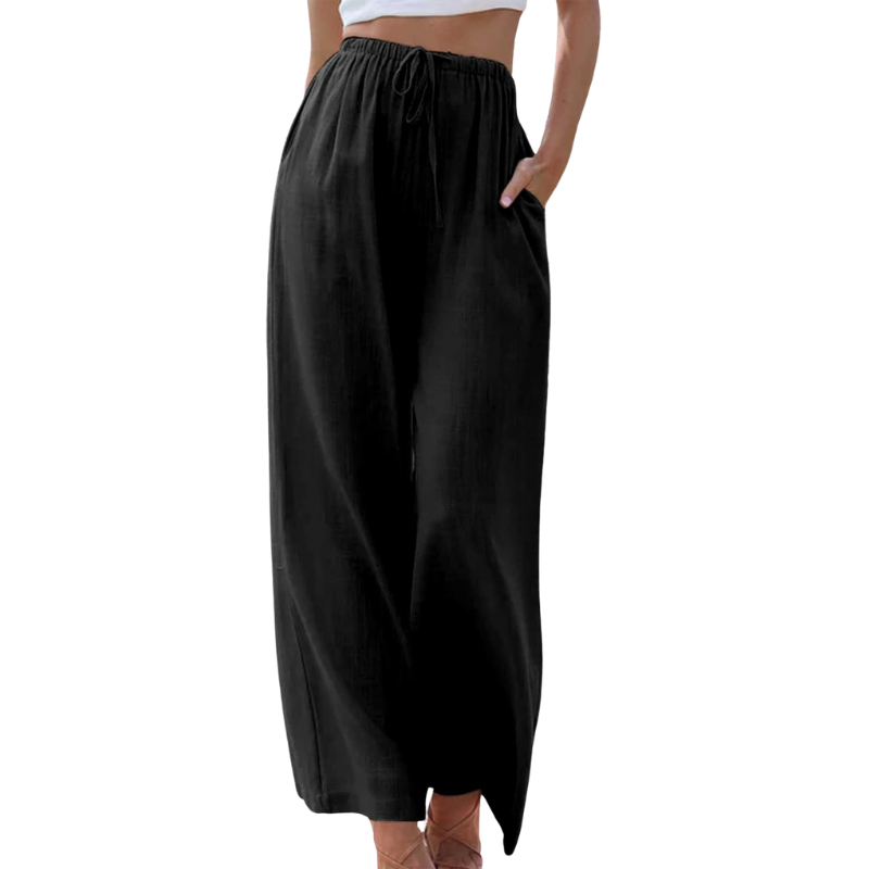 Linnen Broek Elegante Katoen Zomerkleding voor Dames