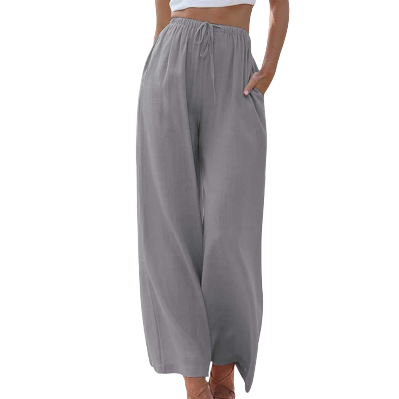 Linnen Broek Elegante Katoen Zomerkleding voor Dames