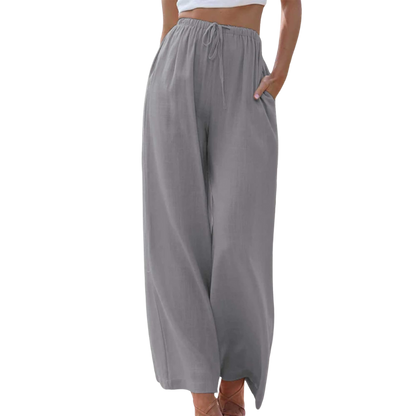 Linnen Broek Elegante Katoen Zomerkleding voor Dames