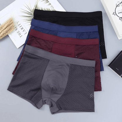 Bamboe Boxershorts Heren 4-Pack Ademend en Comfortabel