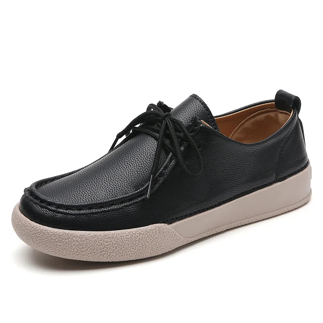 Damesloafers van Echt Leder Comfortabel en Opvouwbaar