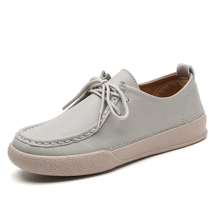 Damesloafers van Echt Leder Comfortabel en Opvouwbaar