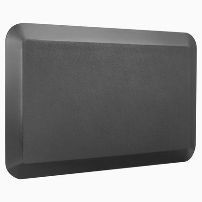 Anti-Vermoeidheidsmat Staand Bureau Zwart PU Schuim Ergonomisch Antislip 4 Maten