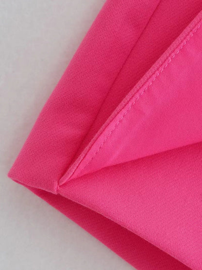 Korte Skort Broek met Rok Effect voor Vrouw