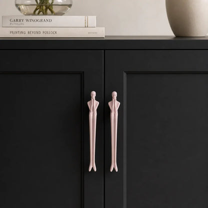 Diana Post-Impressionism Retro Art Thinker Brass Cabinet Handle
