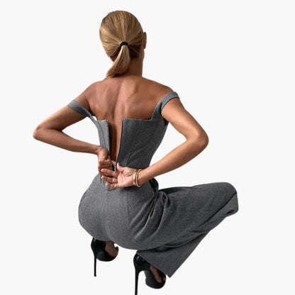 Diana Zwart Dames Pak | Elegant 2 Delig, Tailored Fit 3