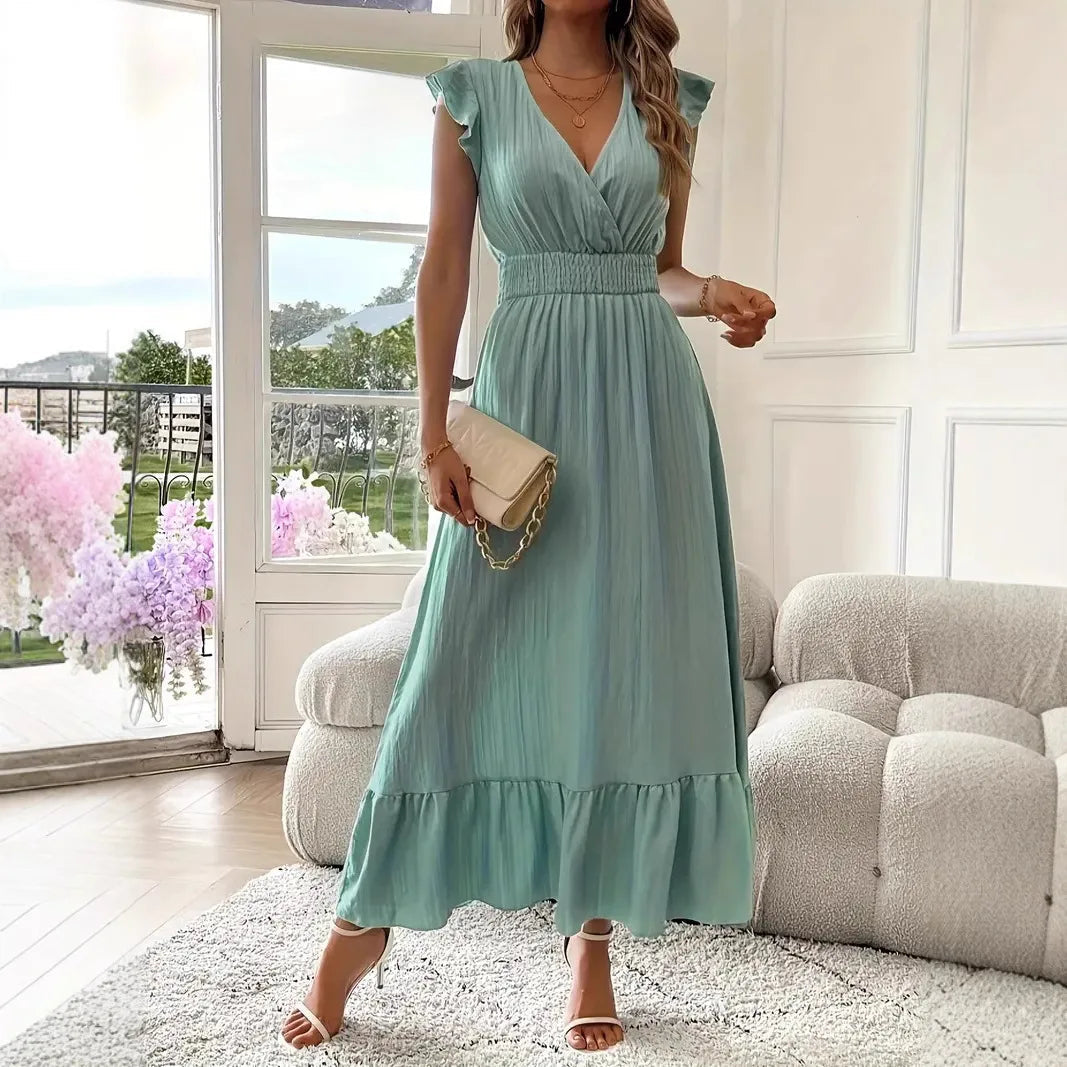 Maxi-jurk voor Dames Elegante Romantische Zomerjurk - StudioMarella
