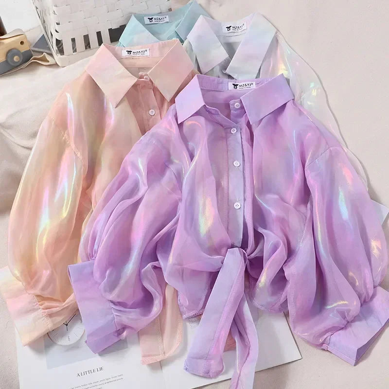 Vrouwelijke Zomer Blouse Leuk en Luchtig - StudioMarella