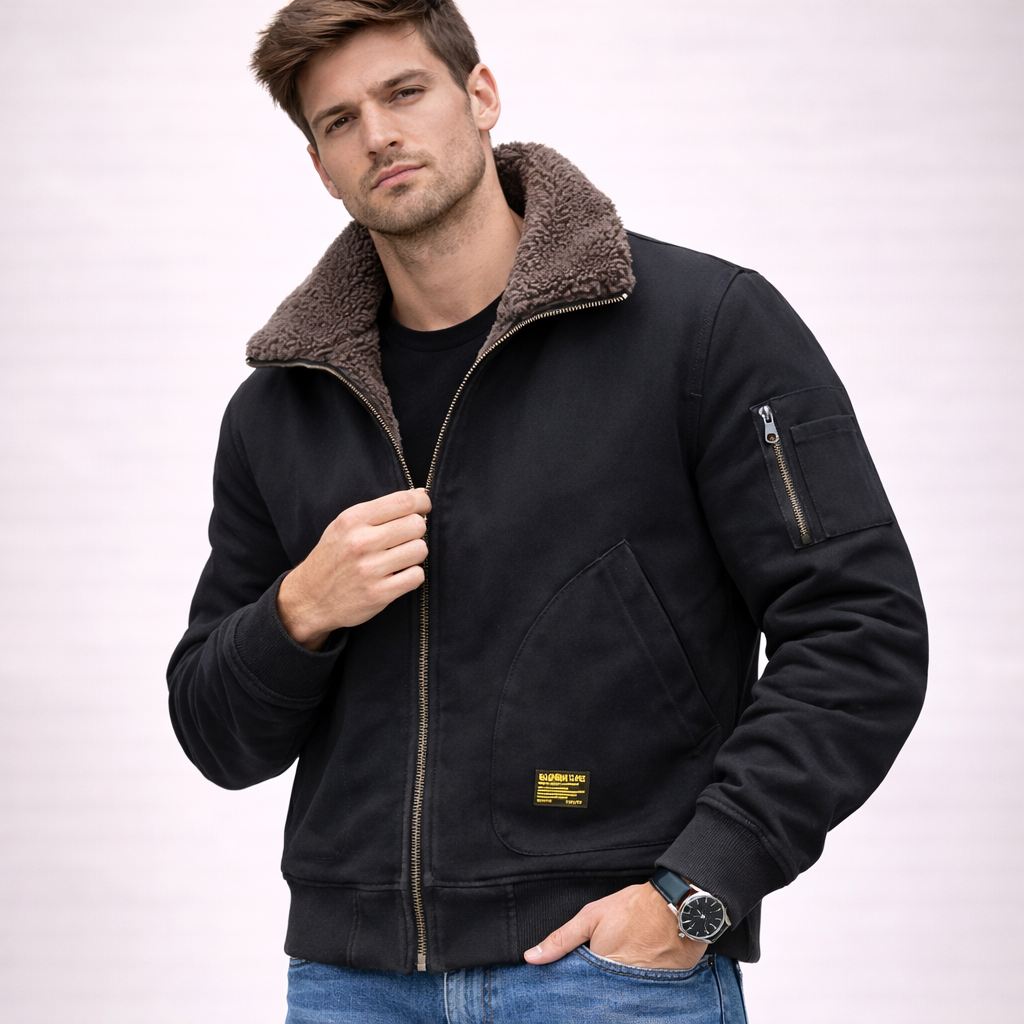 Dieter | Giacca bomber calda ed elegante 3