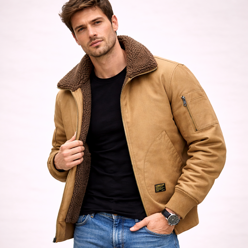 Dieter | Giacca bomber calda ed elegante 4