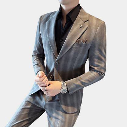 Mannen Pak Formal Elegant Stijlvol Zwart - StudioMarella