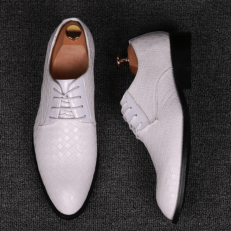Dima Heren Schoenen | Formele Leren Veterschoenen, Elegant en Comfortabel 2
