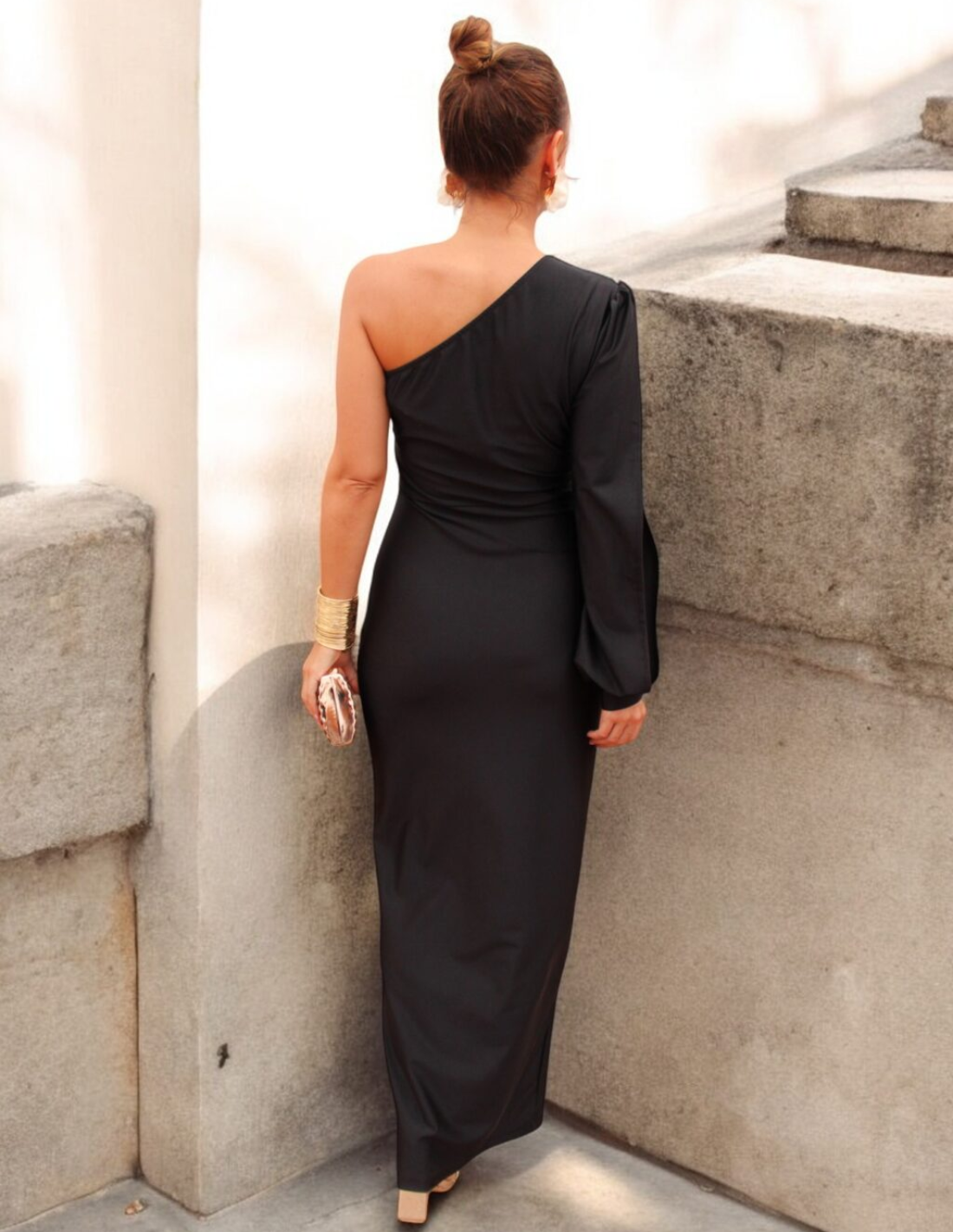 Dames Lange Jurk Lichtgewicht Elegant Zomeravond