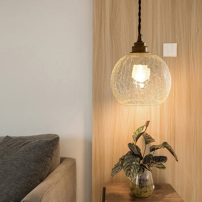 Hanglamp Kristalglas Transparant Scandinavisch Retro E27 15cm LED Eetkamer Woonkamer Minimalistisch