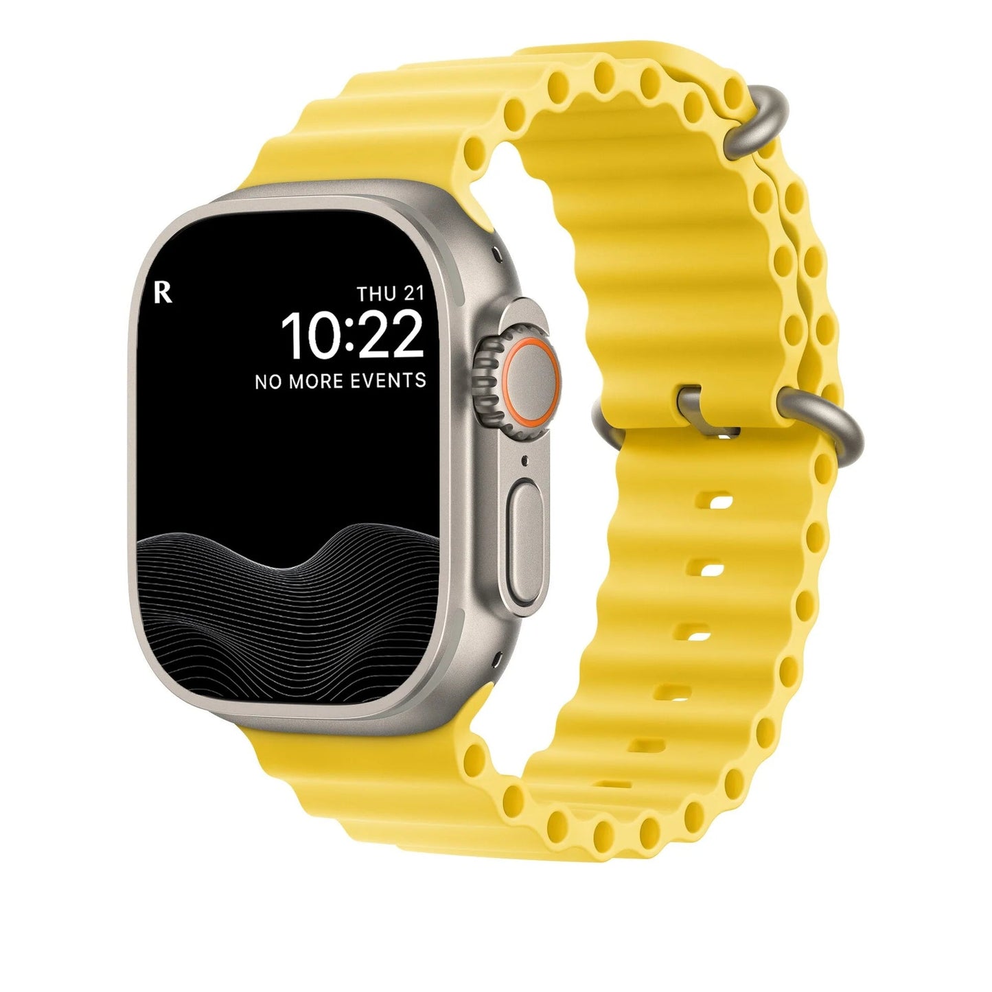 Elastische Horlogeband voor Smartwatch 40-49mm Siliconen Stretch Bandje Geel Blauw Wit Oranje Geschikt voor Sport Duiken Dagelijks Gebruik Comfortabele Pasvorm Ook Over Wetsuit