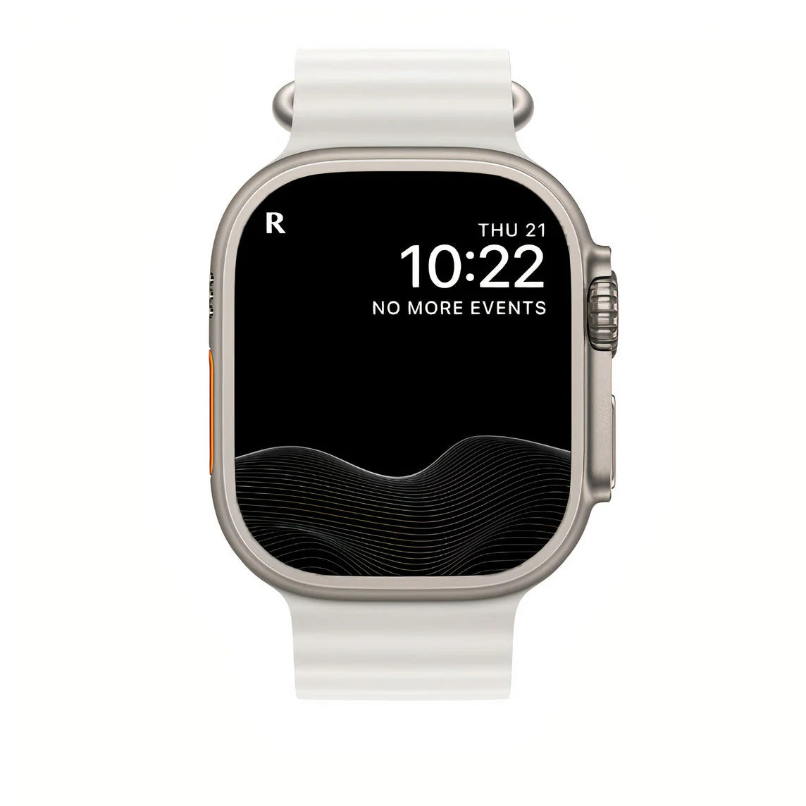 Elastische Horlogeband voor Smartwatch 40-49mm Siliconen Stretch Bandje Geel Blauw Wit Oranje Geschikt voor Sport Duiken Dagelijks Gebruik Comfortabele Pasvorm Ook Over Wetsuit
