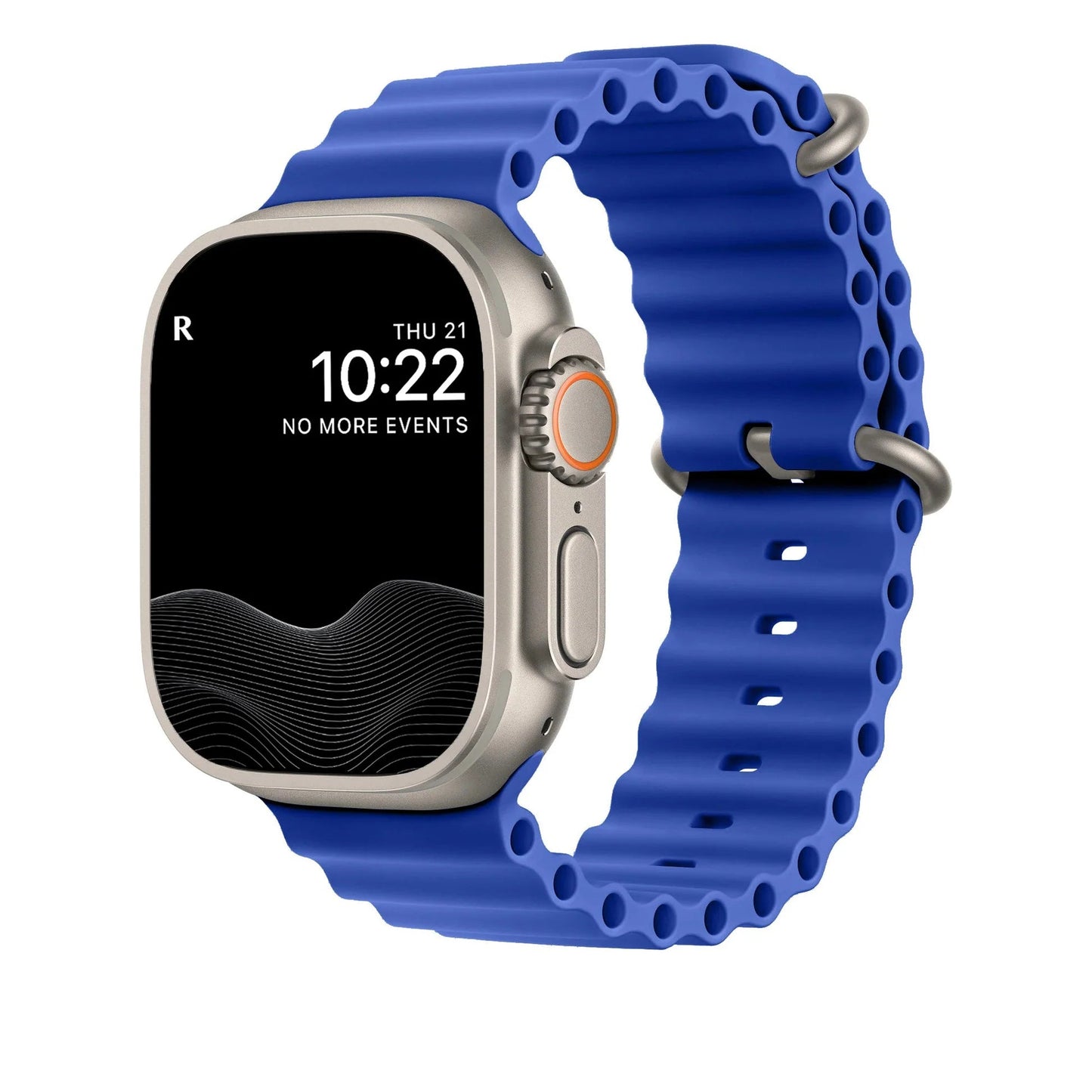 Elastische Horlogeband voor Smartwatch 40-49mm Siliconen Stretch Bandje Geel Blauw Wit Oranje Geschikt voor Sport Duiken Dagelijks Gebruik Comfortabele Pasvorm Ook Over Wetsuit