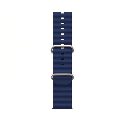 Elastische Horlogeband voor Smartwatch 40-49mm Siliconen Stretch Bandje Geel Blauw Wit Oranje Geschikt voor Sport Duiken Dagelijks Gebruik Comfortabele Pasvorm Ook Over Wetsuit