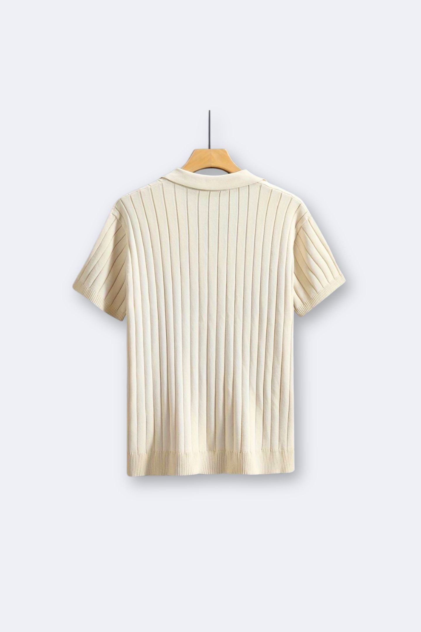 Korte Mouwen Shirt Gebreid Zomer Stijlvol