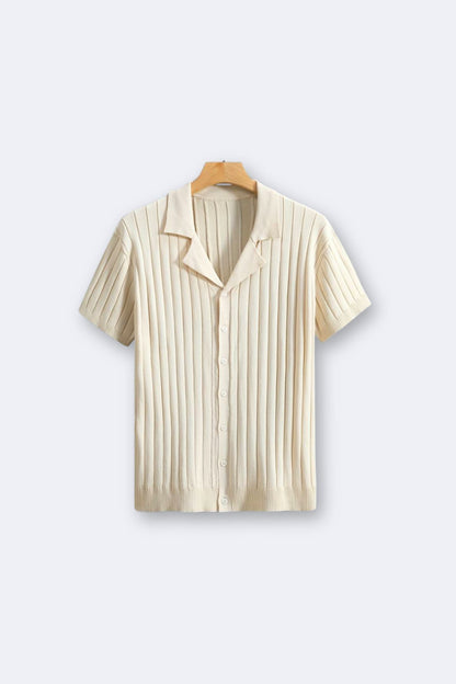 Korte Mouwen Shirt Gebreid Zomer Stijlvol - StudioMarella
