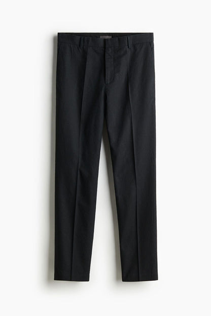 Herenpakbroek Streepjes Elegante Klassieke Stijl