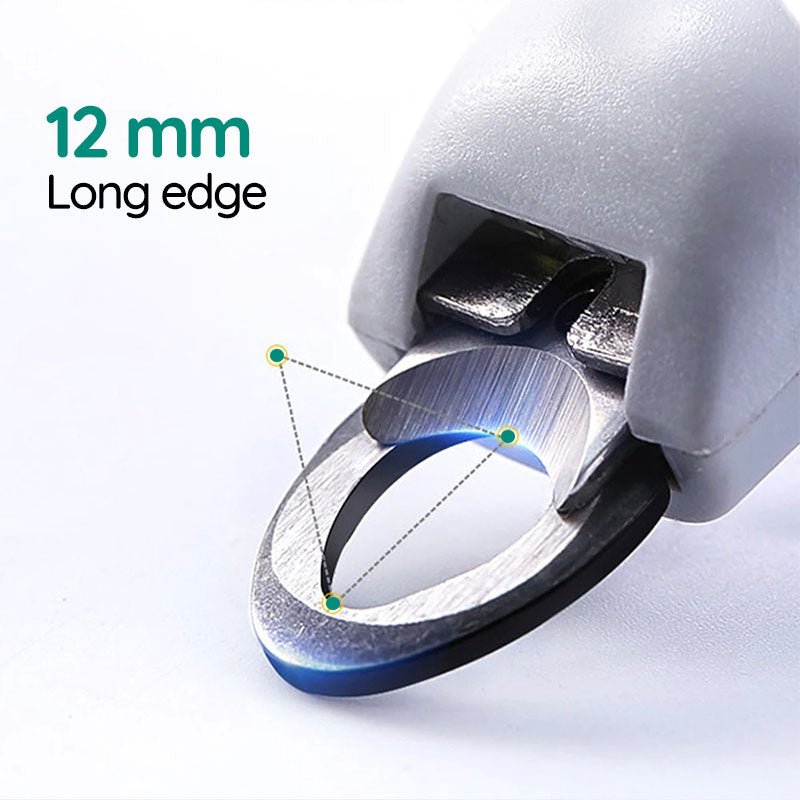 Nagelknipper voor Honden met Geïntegreerde Sensorbeveiliging | Premium RVS Nageltrimmer met Ergonomisch Handvat | Pijnloos Klauwverzorging voor Grote en Kleine Honden | Veilige Nagelschaar Huisdieren