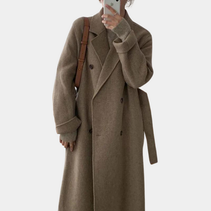 Dames Winterjas Lange Warme Coat