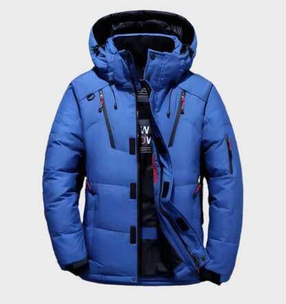 Heren Winterjas Warm Waterdicht Gewatteerd Parka