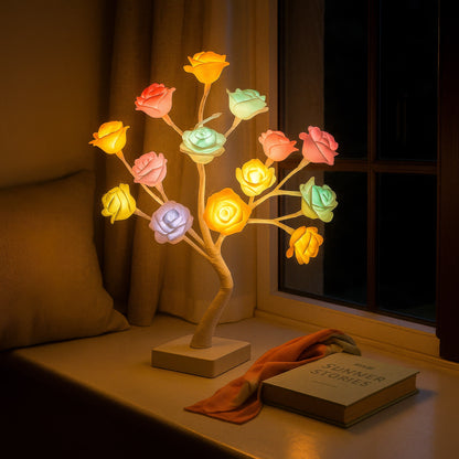 Decoratieve Verlichte Bloemenboom Warmwit LED voor Sfeervolle Woonkamerinrichting