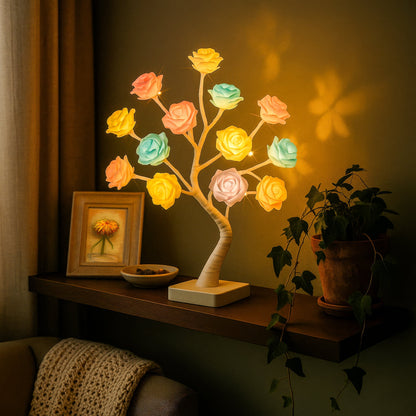 Decoratieve Verlichte Bloemenboom Warmwit LED voor Sfeervolle Woonkamerinrichting