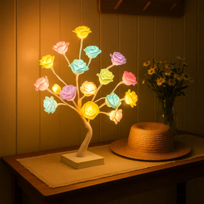 Decoratieve Verlichte Bloemenboom Warmwit LED voor Sfeervolle Woonkamerinrichting