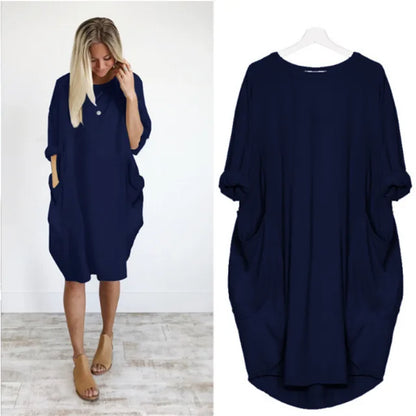Zomerjurk Oversized met Zakken Luchtig en Comfy