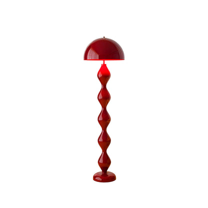 Paddenstoel Vloerlamp Gekleurd Hars 40cm Ø x 150cm H Art Deco Stijl Woon- en Slaapkamerverlichting Staande Lamp Modern Design