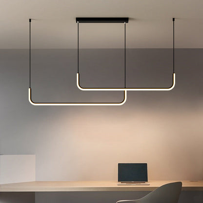 Dumont Bar Hanglamp Metaal Zwart LED Eettafel Kookeiland Moderne Hanglamp Scandinavisch Design